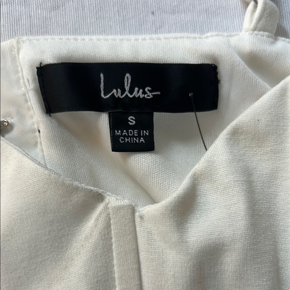 NWT- Lulus Ivory Bustier Top - Picture 3 of 4